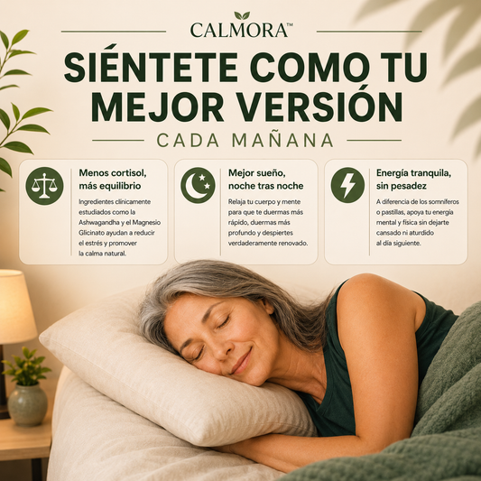 Fórmula nocturna para el descanso sin melatonina Calmora