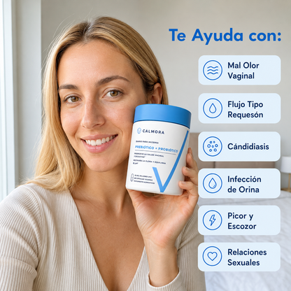 Calmora™ | Siéntete cómoda ahí abajo. Y en todas partes.