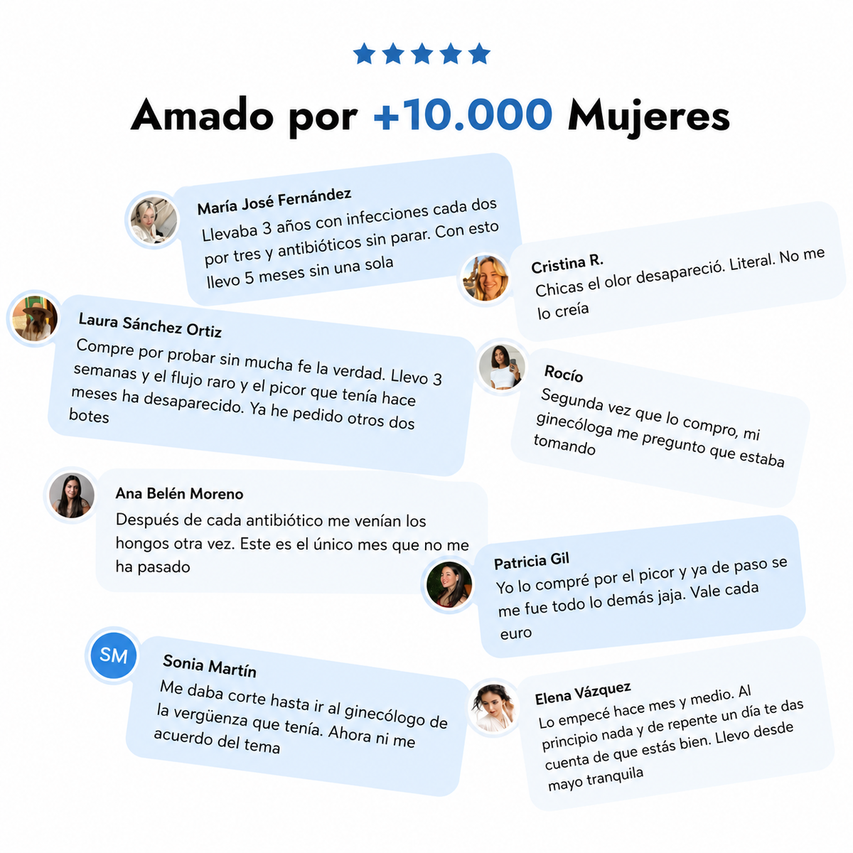 Calmora™ | Siéntete cómoda ahí abajo. Y en todas partes.